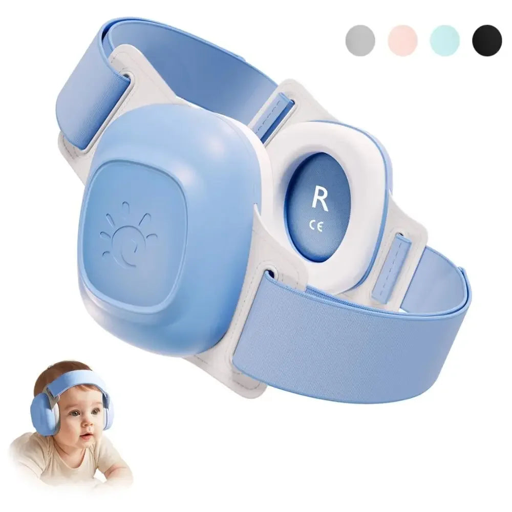 25dB Baby Ear Muffs Against Hearing Damage Improves Sleep NoiseCancelling Headphones Adjustable Lightweight Ear Cover