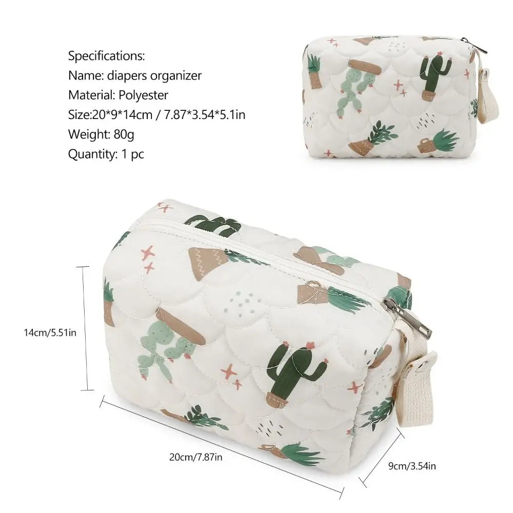 INS Pushchair Bags Mommy Bag Organizer Travel Bags Cactus Baby Diaper Bag Rainbow Nappy Storage Bags Stroller Bag Kids