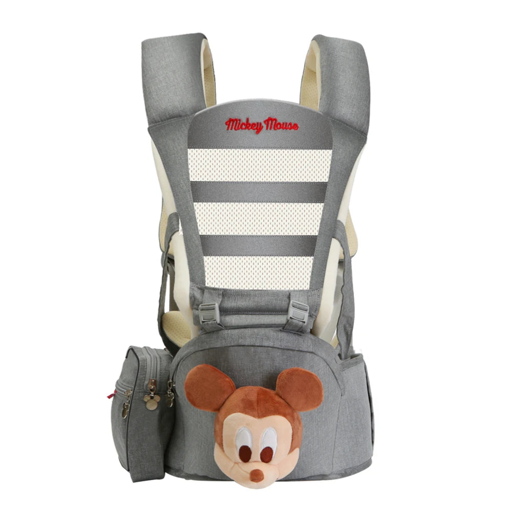 Disney 0-36 Months Baby Carrier Comfortable Infant Baby Hip seat Waist Carrier Front Facing Ergonomic Kangaroo For Newborns