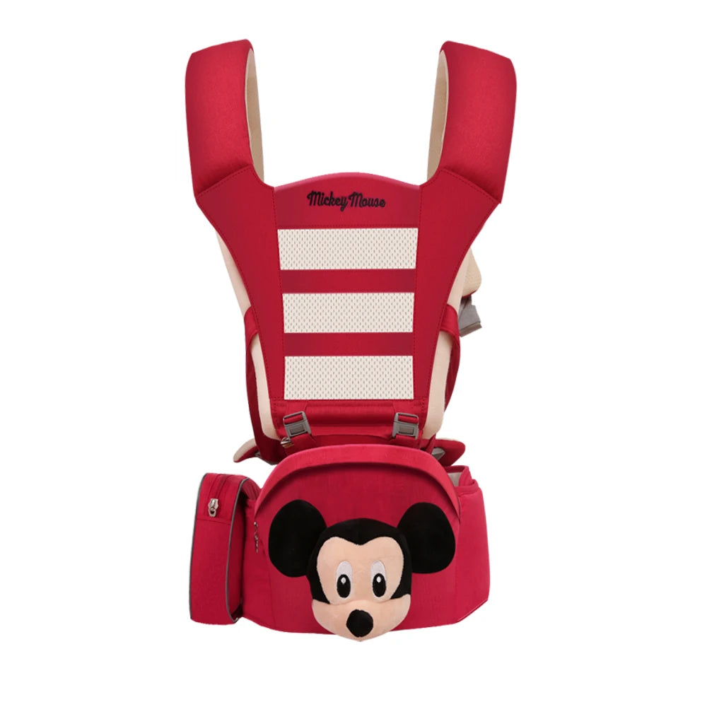 Disney 0-36 Months Baby Carrier Comfortable Infant Baby Hip seat Waist Carrier Front Facing Ergonomic Kangaroo For Newborns