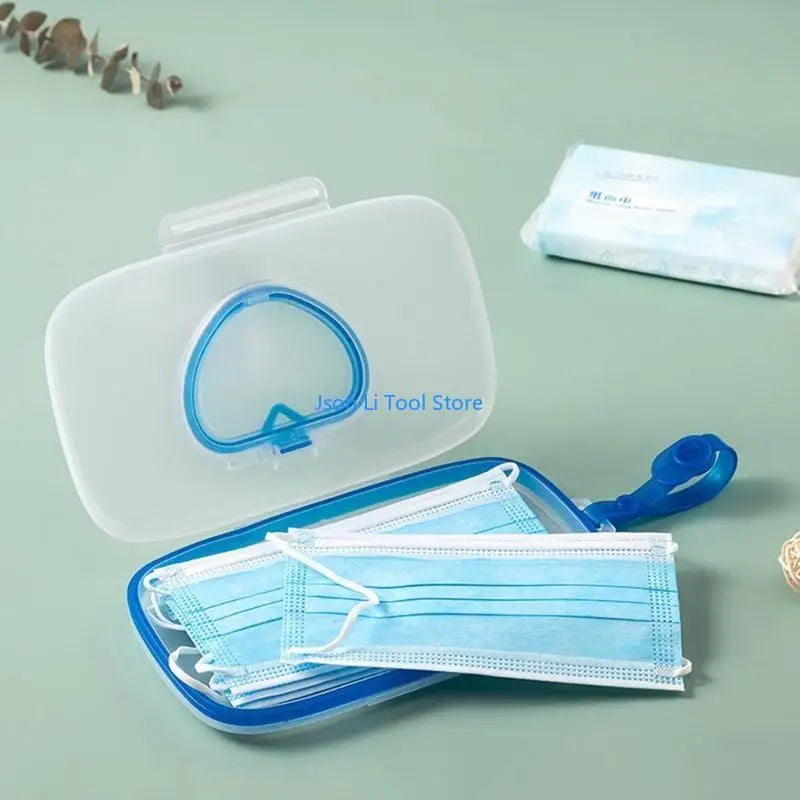 Y08D Baby Wipe Dispenser Portable Refillable Wet Tissue Box Container Reusable Travel Wipe Holder for Case Storage