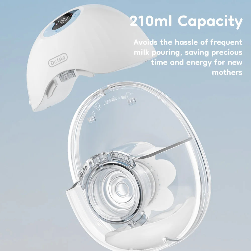 Electric Wearable Breast Pump Hands Free Portable Full Automatic Breast Pump Breast Milk Machine Mother and Baby Supplies