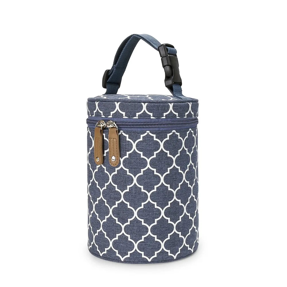 Thermal Insulation Stroller Hanging Bag Hanging Design Waterproof Baby Bottle Bag Travel Carrier Breastmilk Storage
