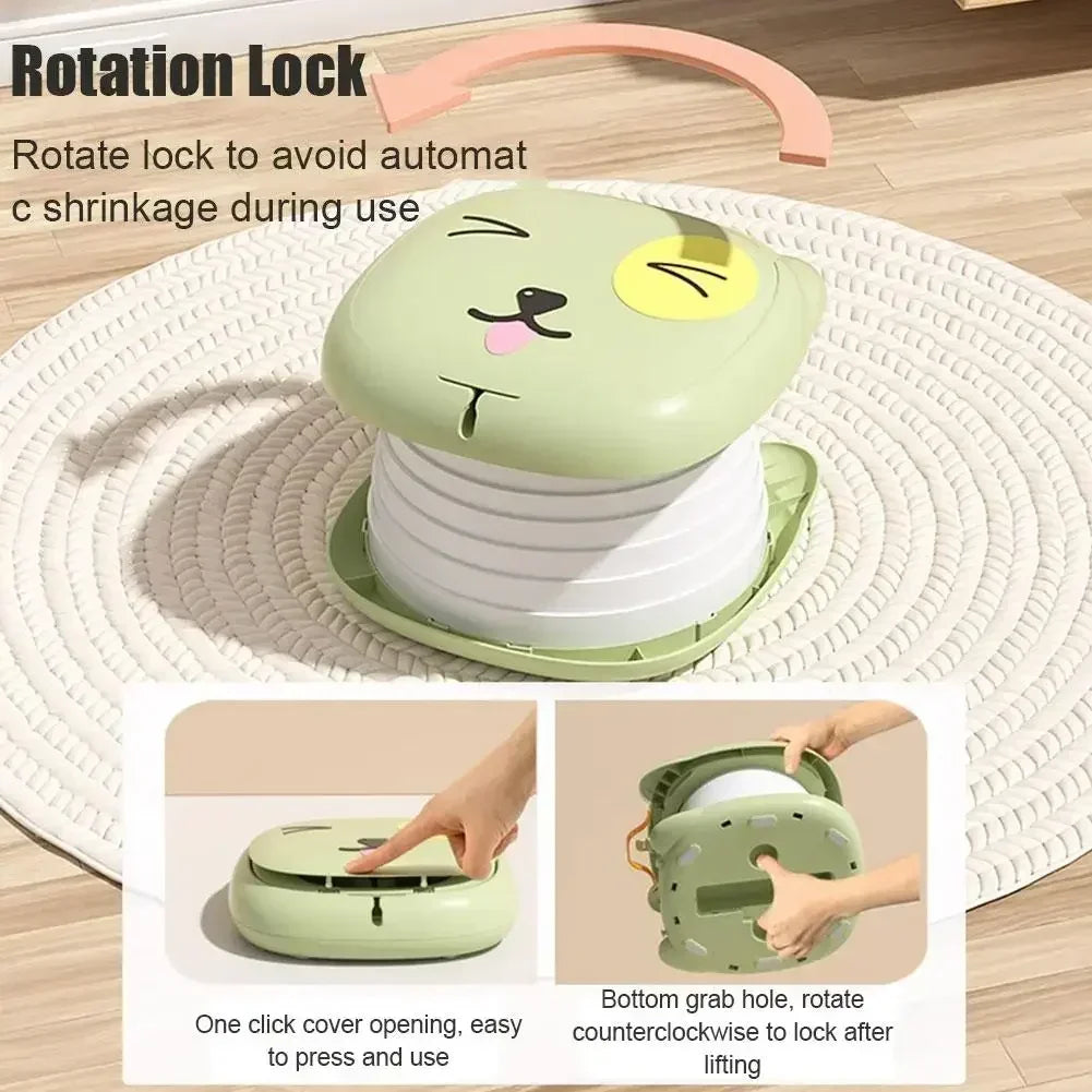 Portable Toilet Folding Baby Potty Training Seat Foldable Baby Travel Toilet Kids Potty Outdoor Waste Bags Free Bebe Boy Gifts