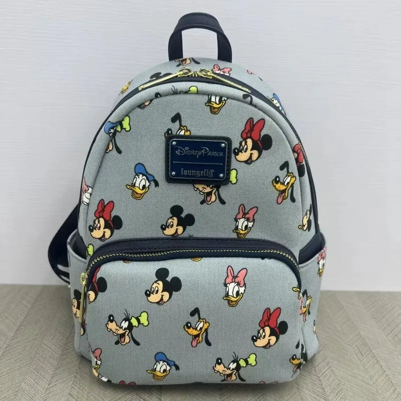 Loungefly Backpack Printed Backpack For Boys And Girls Travel Photography Backpack Fashion Anime Cartoon Mini Backpack For Kids