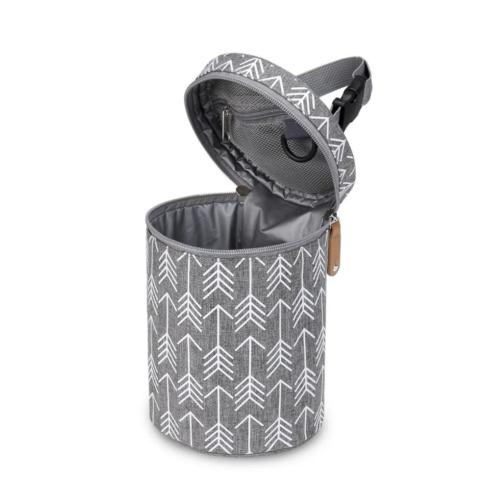 Thermal Insulation Stroller Hanging Bag Hanging Design Waterproof Baby Bottle Bag Travel Carrier Breastmilk Storage