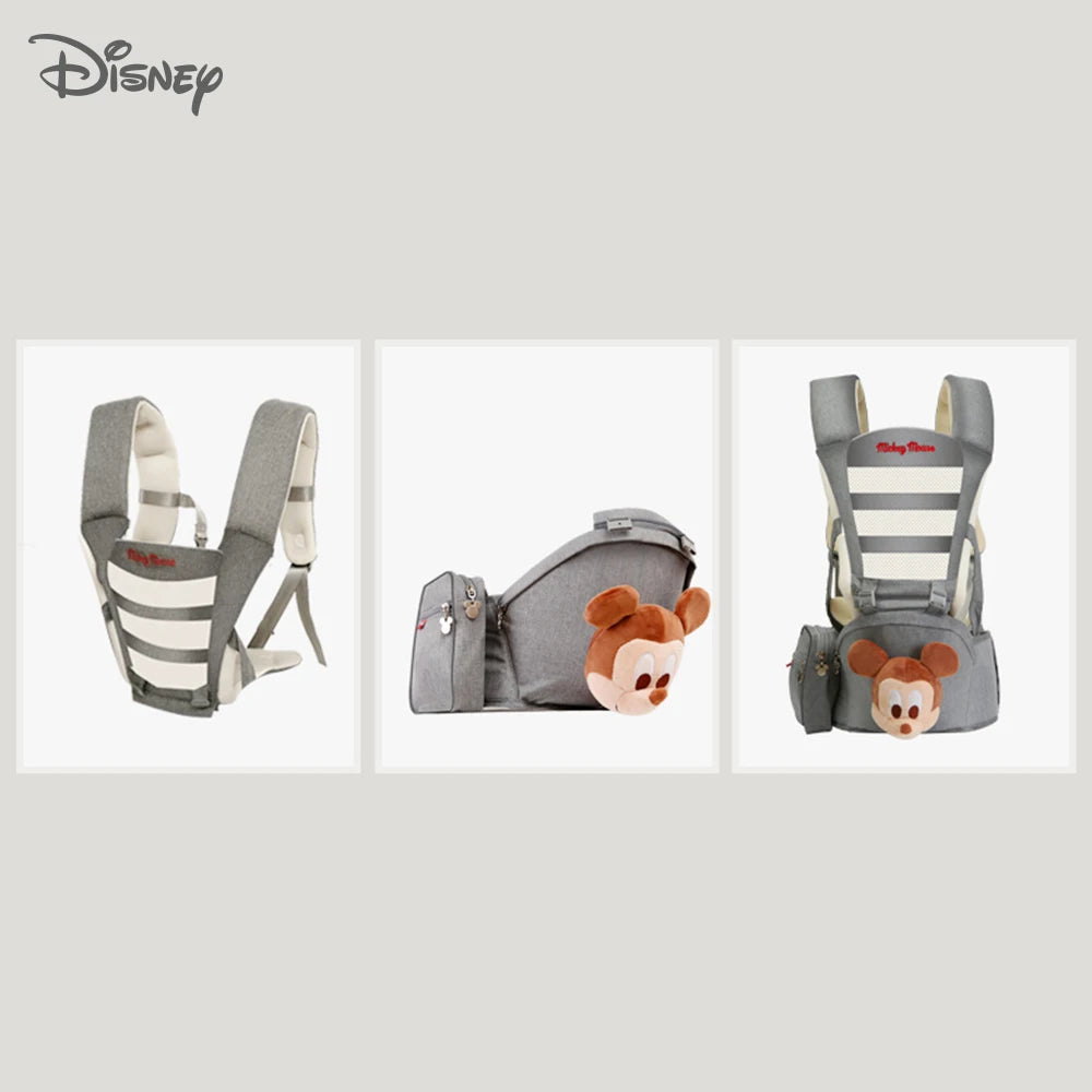Disney 0-36 Months Baby Carrier Comfortable Infant Baby Hip seat Waist Carrier Front Facing Ergonomic Kangaroo For Newborns