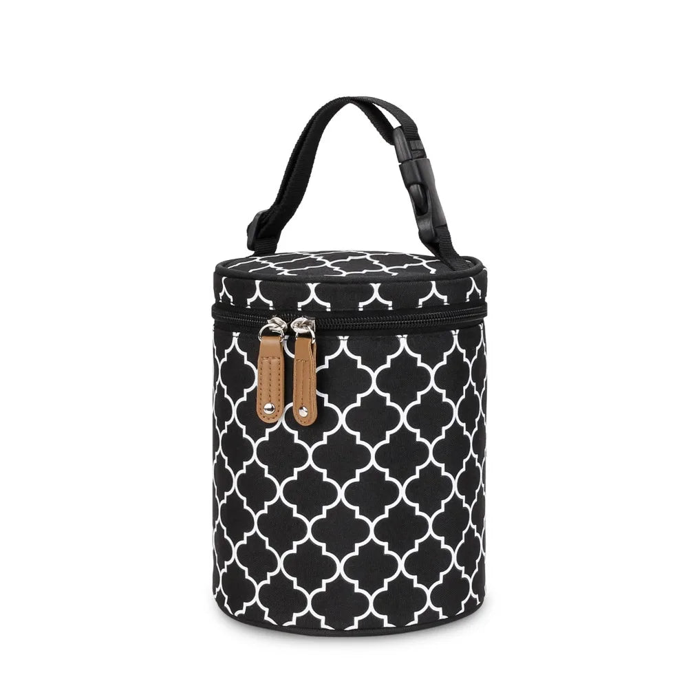 Thermal Insulation Stroller Hanging Bag Hanging Design Waterproof Baby Bottle Bag Travel Carrier Breastmilk Storage