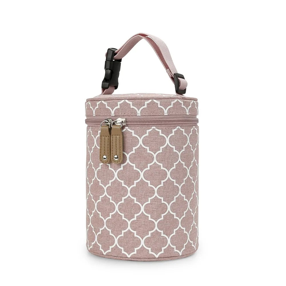 Thermal Insulation Stroller Hanging Bag Hanging Design Waterproof Baby Bottle Bag Travel Carrier Breastmilk Storage
